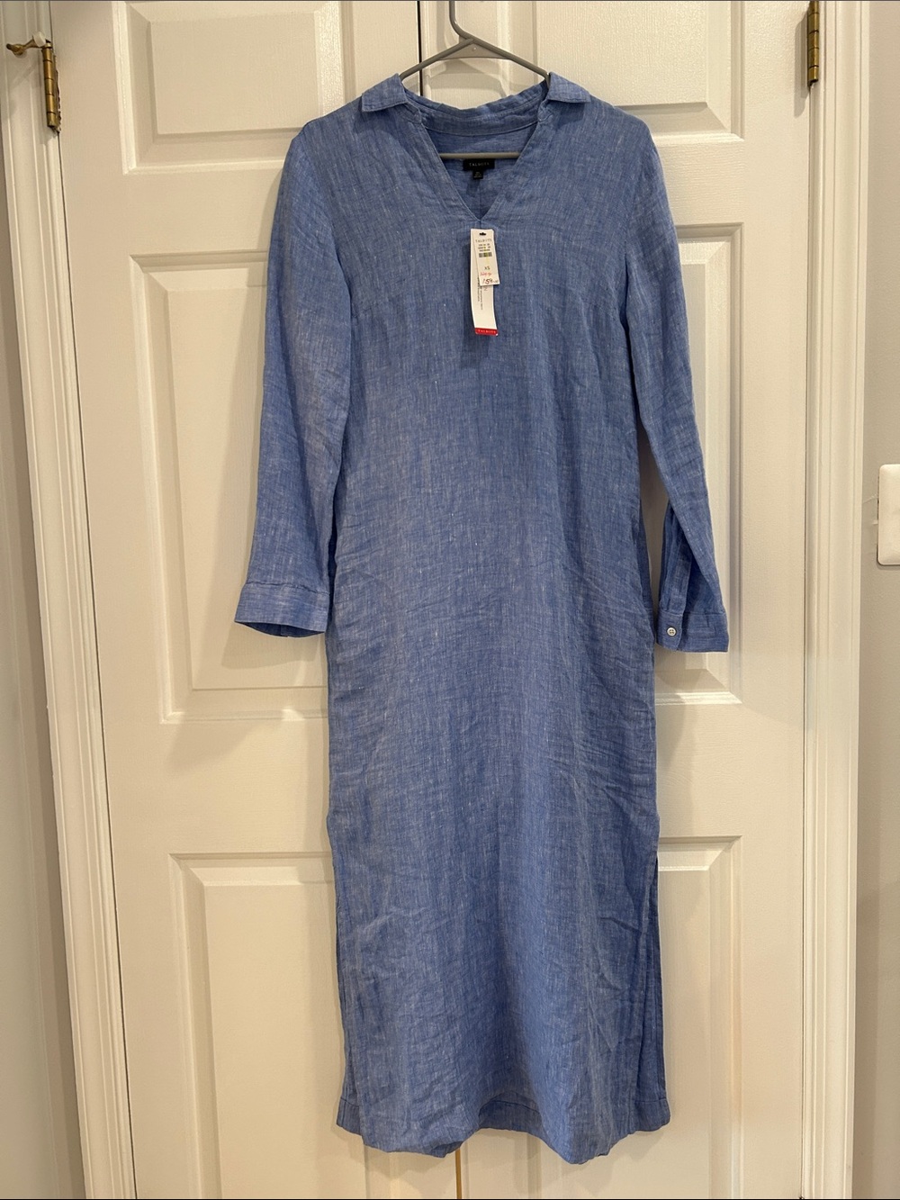 Talbots Linen Shirt Dress